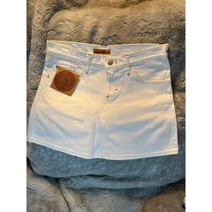 James Jeans Carter Skirt - White - size 27/4